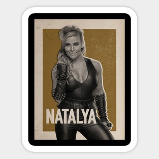 Natalya Vintage Sticker